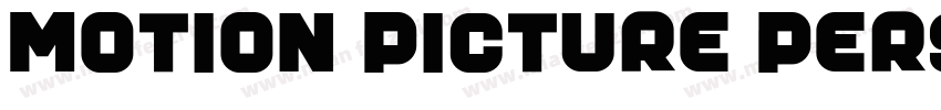 Motion Picture Perso字体转换